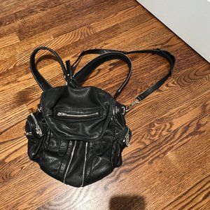 Alexander Wang Marti Black Leather Backpack